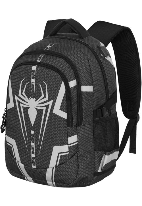 Marvel Spiderman Town-PLUS Running Rucksack 34x46x21 cm schwarz schwarz Onesize Kinder