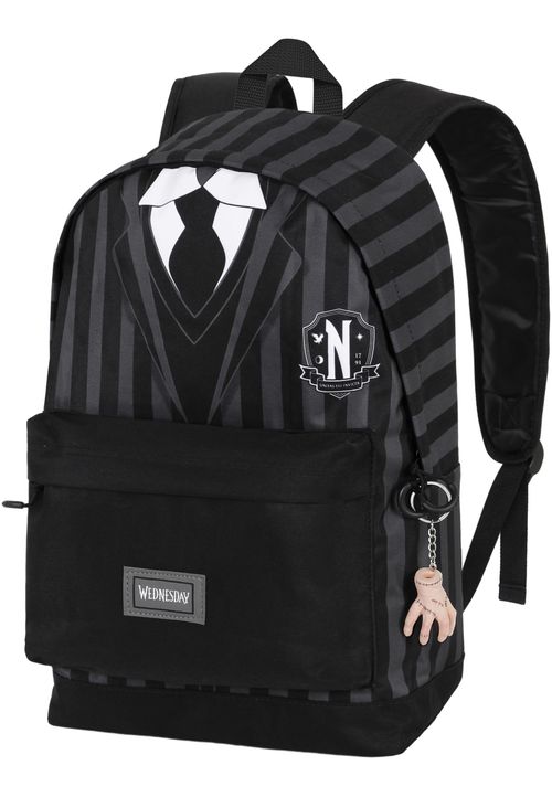Wednesday Uniform-FAN HS Backpack 2.0 44x31x18 cm schwarz Onesize Kinder