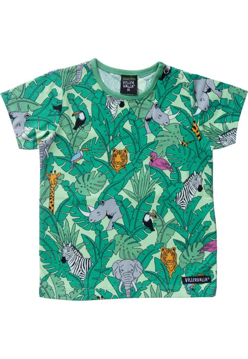 Villervalla T-Shirt Dschungel gruen 104
