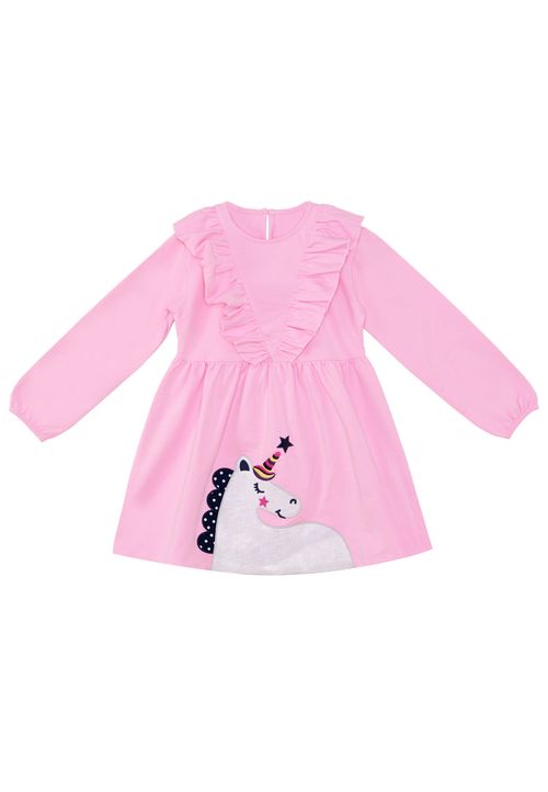 Kleid Mädchen pink 104