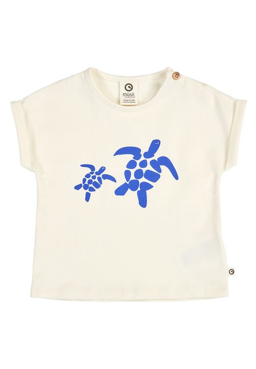 Green Cotton Babyshirt creme 74