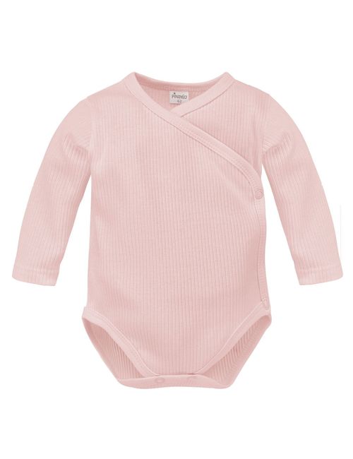 Pinokio Wickelbody Gerippt rosa 62 (0-3 Monate)