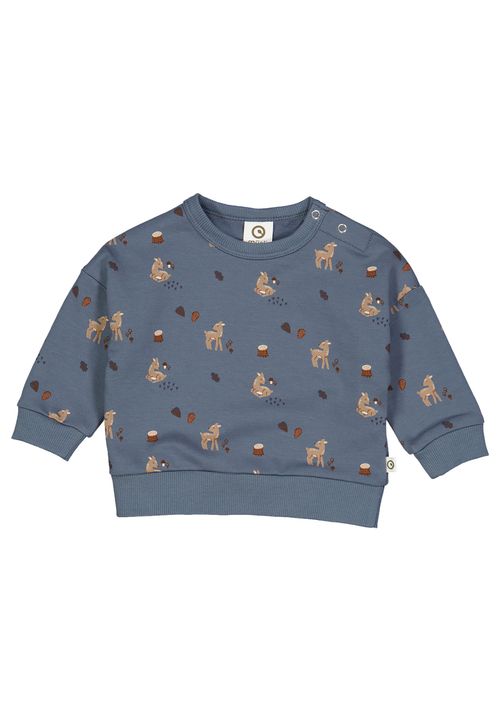 Müsli by Green Cotton Babysweatshirt Print blau 56