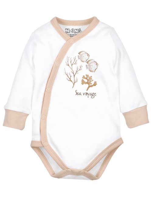 NINI Wickelbody Korallen natur 68 (3-6 Monate)