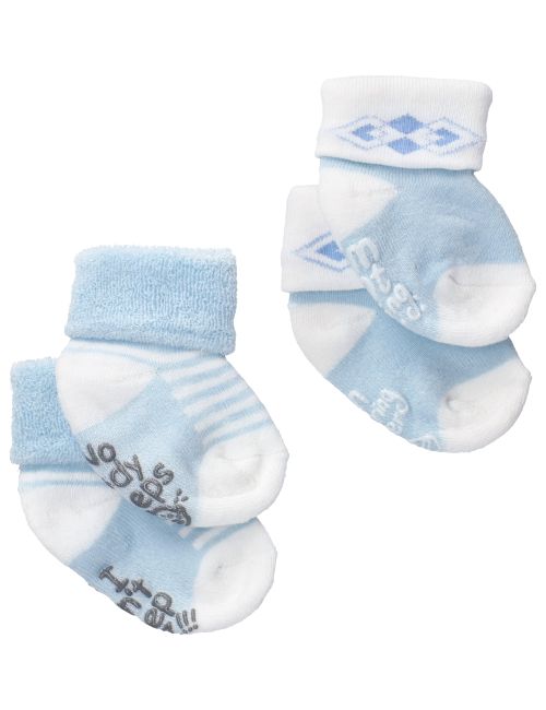 Soft Touch 2 pièces Chaussettes antidérapantes Antidérapant Bleu 6-12M (74-80 cm)