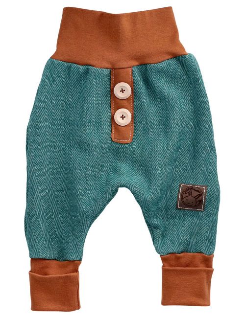 GrinseHasi Hose Mitwachsend Handmade blau