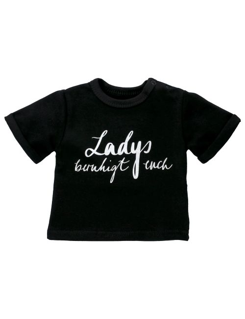 Baby Sweets T-Shirt Ladys beruhigt euch Grüße, Gemüse schwarz 56 (Neugeborene)