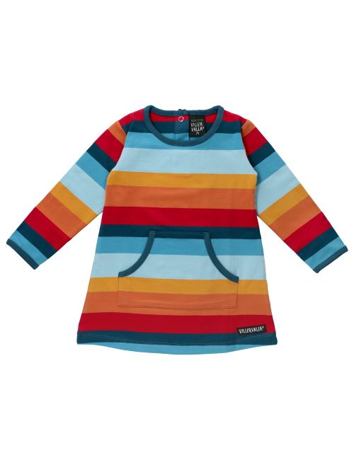 Villervalla Kleid Streifen bunt