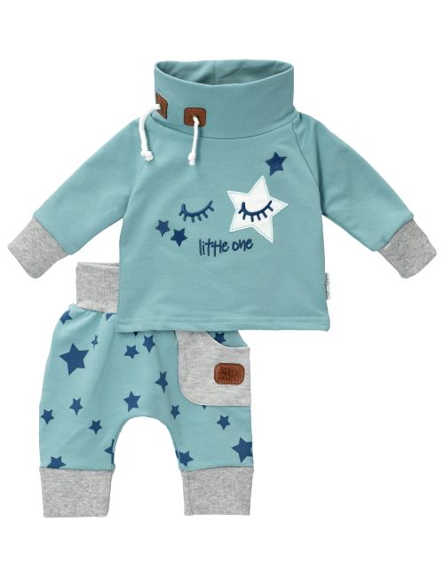 Baby Sweets 2 Teile Set Sterne Lieblingsstücke hellblau 62 (0-3 Monate)