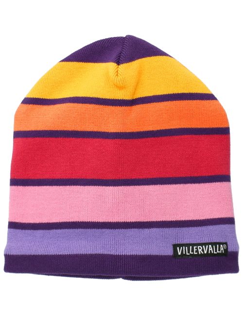 Villervalla Beanie Mütze Streifen bunt Verbier 54/56