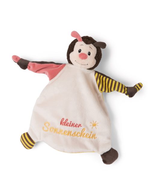 Nici Doudou mouchoir Abeille Peluche 28x24x6 0+ mois Multicolore