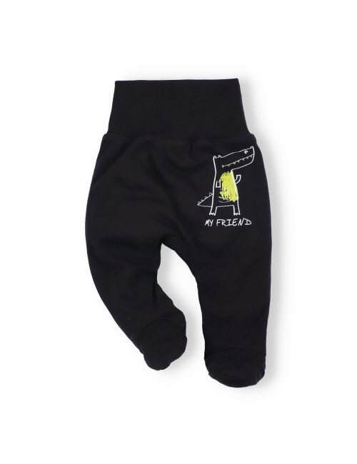 NINI Hose Krokodil schwarz