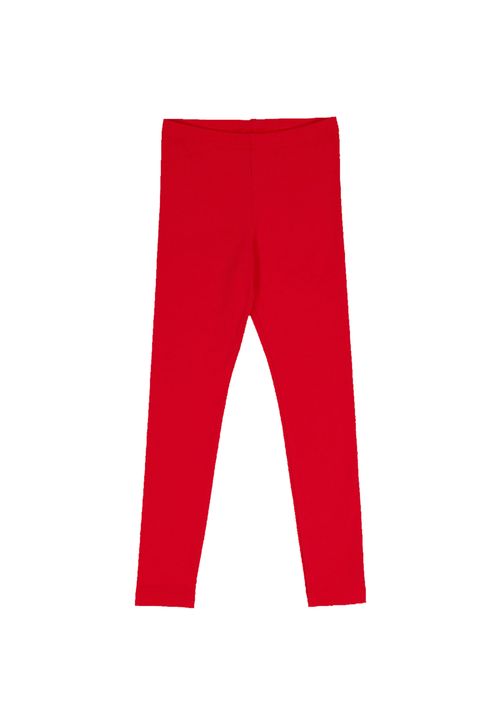 Fred s World by Green Cotton Leggings Unifarben rot 104