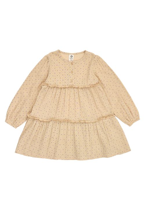 Green Cotton Kleid braun 86