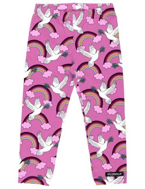Villervalla Legging Arc-en-ciel Oiseaux
