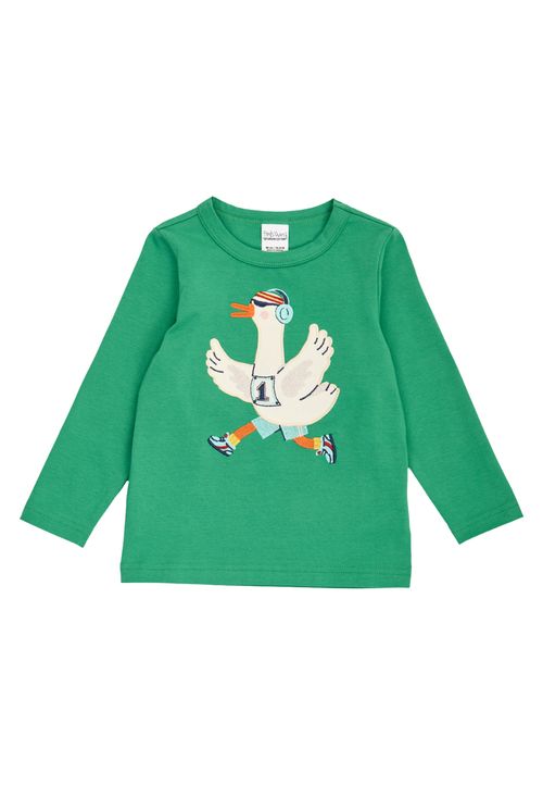 Green Cotton T-Shirt gruen 86