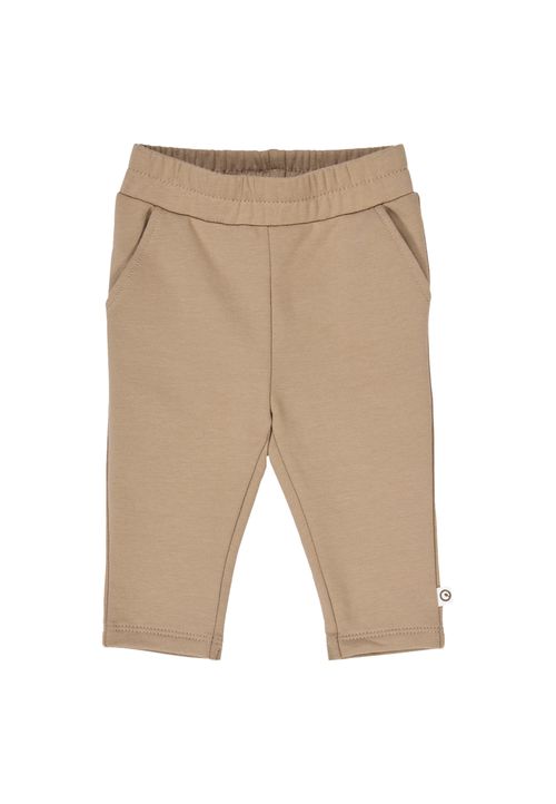 Müsli by Green Cotton Babyhose Unifarben beige 80
