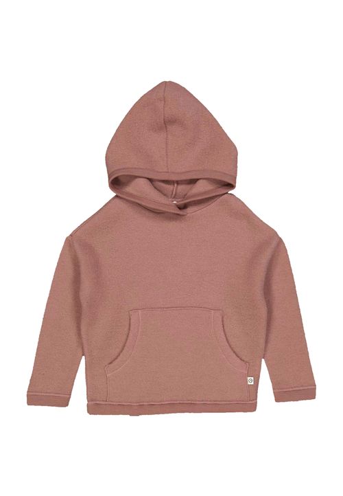 Müsli by Green Cotton Kapuzenpullover Unifarben rosa 140