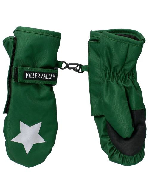 Villervalla Handschuhe Sterne Wasserdicht (8000mm) grün 92 (18-24 Monate)