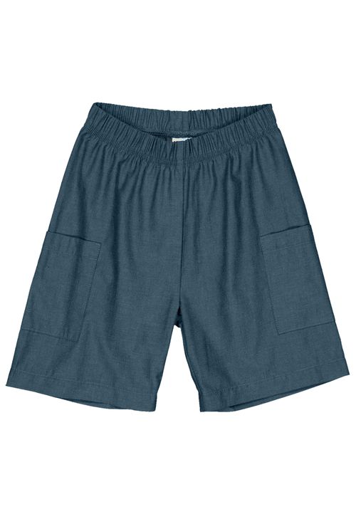 Müsli by Green Cotton Shorts Unifarben blau 104