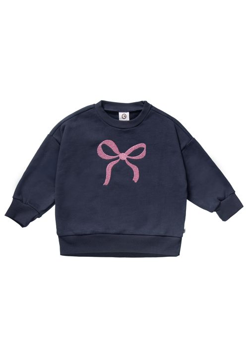 Müsli by Green Cotton Sweatshirt Unifarben dunkelblau 86