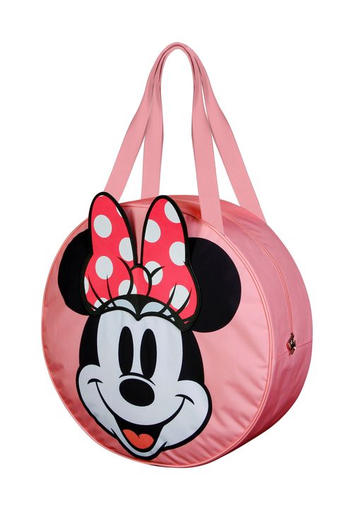 Disney Strandtasche Unifarben rosa Onesize Kinder