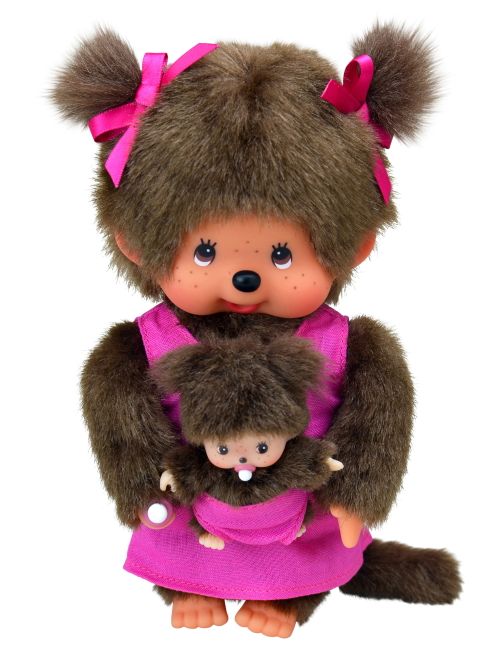 Monchhichi 2 Teile Puppe Monchhichi 18 cm 3+ Jahre rosa