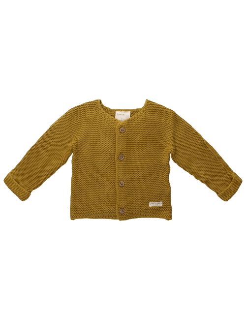 Homegrown Baby Strickjacke Strick Knit braun 56/62 (0-3 Monate)