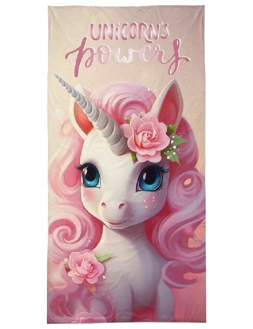 DETEXPOL Serviette Licorne 70x140 cm Beige