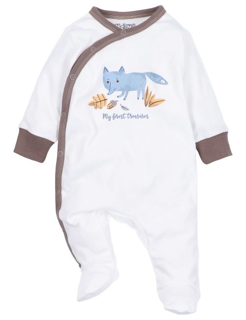 NINI Grenouillère Renard Blanc