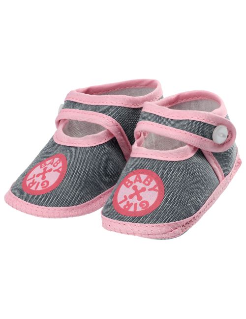 Soft Touch Schuhe Baby Girl Jeans rosa 0-3 Monate (56/62)