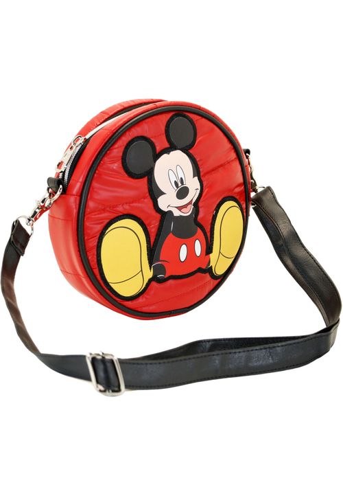 Disney Mickey Mouse Shoes-Padding Round 19x19x5 cm rot Onesize Kinder