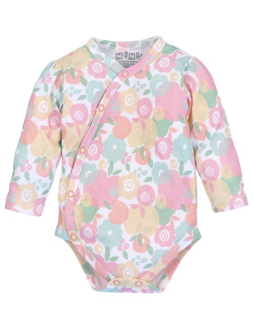 NINI Wickelbody Floral bunt 56 (Neugeborene) Bunt