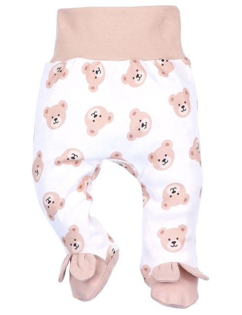 NINI Hose Teddybär weiß 56 (Neugeborene)