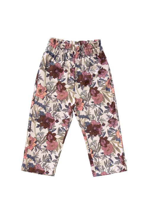 Müsli by Green Cotton Hose Blumen rosa 86