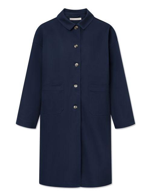 STUDIO FEDER Mantel navy X-Small