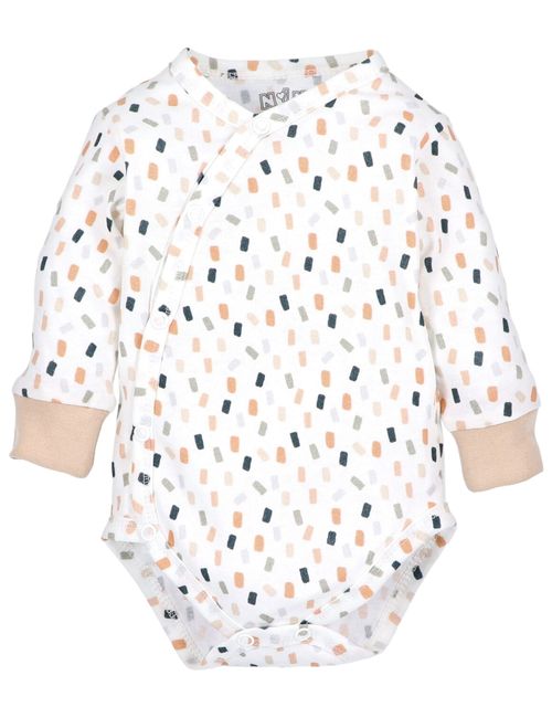 NINI Body croisé Carrés Beige