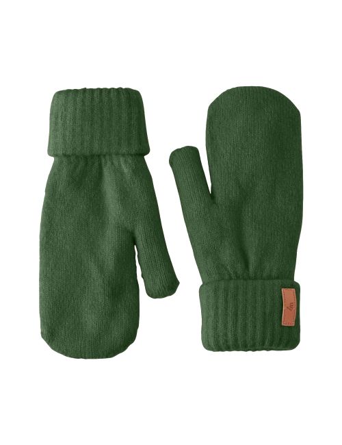 BabyMocs Handschuhe Fleece grün Onesize Eltern