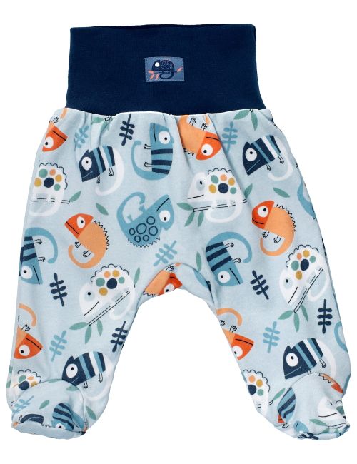 NINI Hose Chamäleon blau