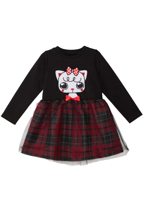 Kleid Mädchen rot 104