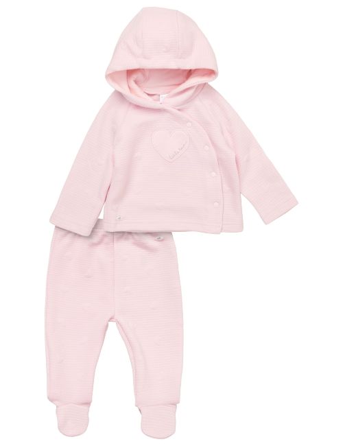 Rock A Bye Baby Boutique 2 pièces Ensemble Coeur Rose