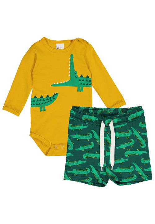 Fred s World by Green Cotton Set Unifarben gelb 68