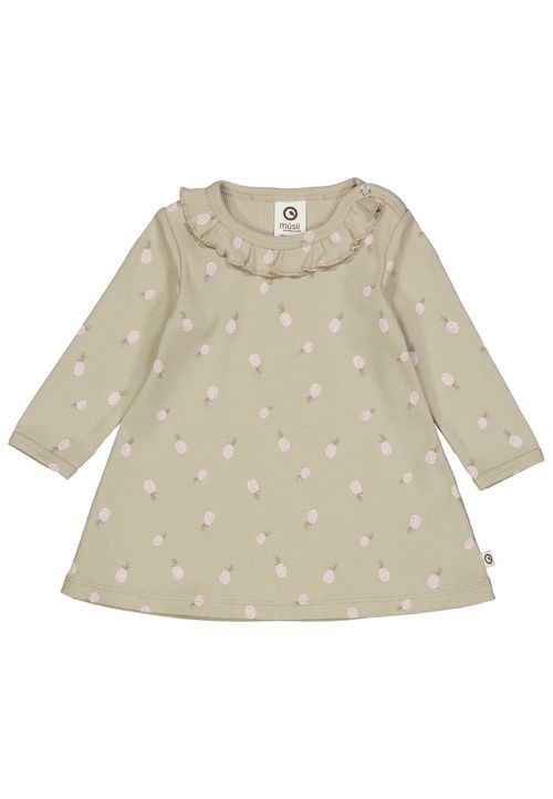 Müsli by Green Cotton Babykleid Print grün 56