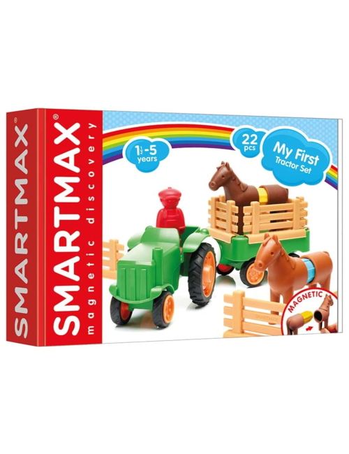 SmartMax My first Tractor 22 Teile Steckspiel Magnet 18+ Monate bunt