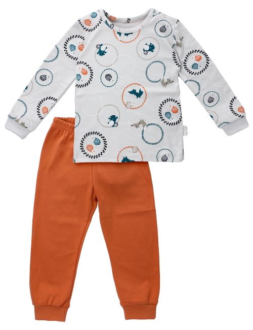 Baby Sweets 2 Teile Schlafanzug Waldtiere Lieblingsstücke grau 92 (18-24 Monate)