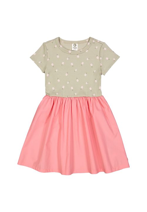Müsli by Green Cotton Kleid Unifarben rosa 98