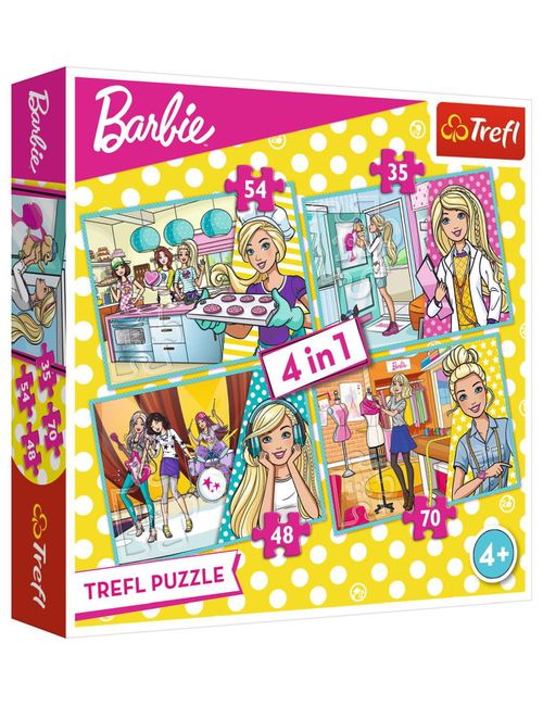 Mattel Puzzle Barbie 4+ ans Multicolore