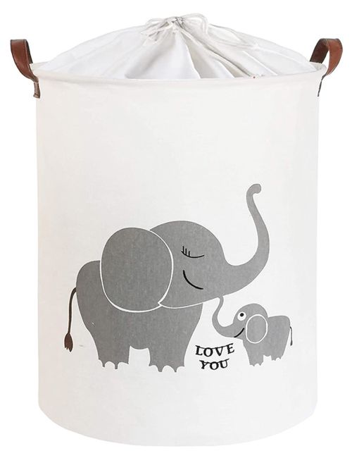 SIPO Panier de rangement 35x35x45 cm Éléphant