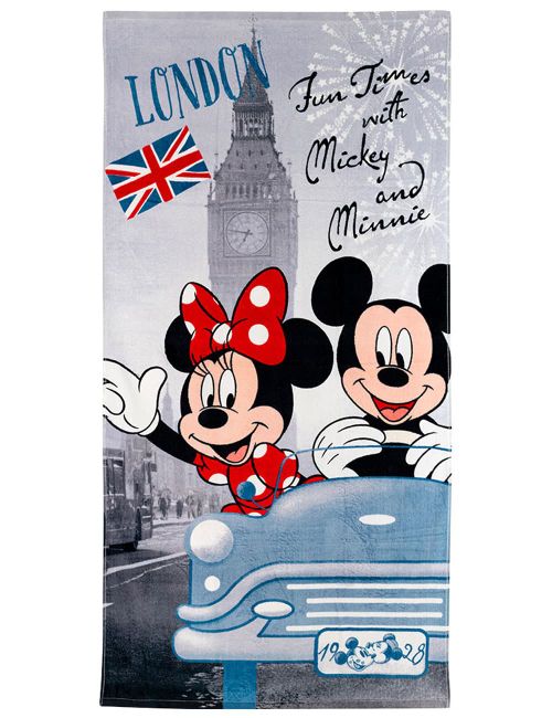Disney Handtuch Minnie Mouse 70x140 cm grau
