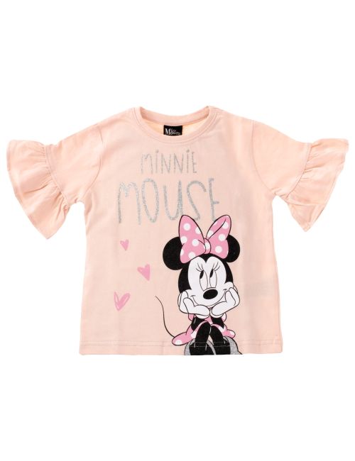 Disney Shirt Minnie Mouse Rosa 128 (7-8 Jahre)